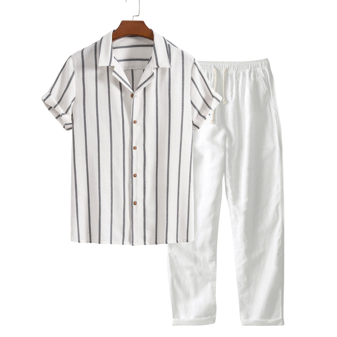 THE WEXLEY – PINSTRIPE SUMMER SET