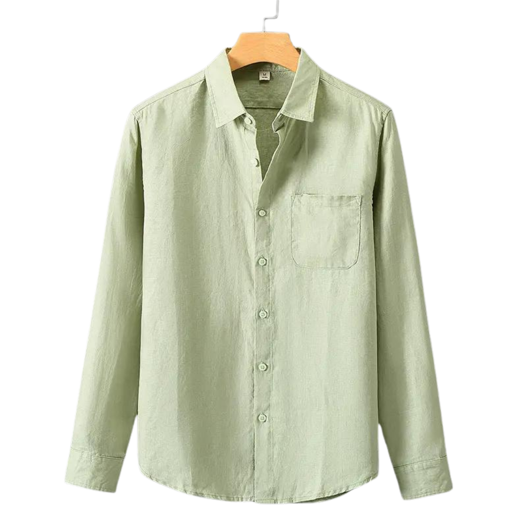 BRECKENRIDGE – CLASSIC LINEN BUTTON-UP