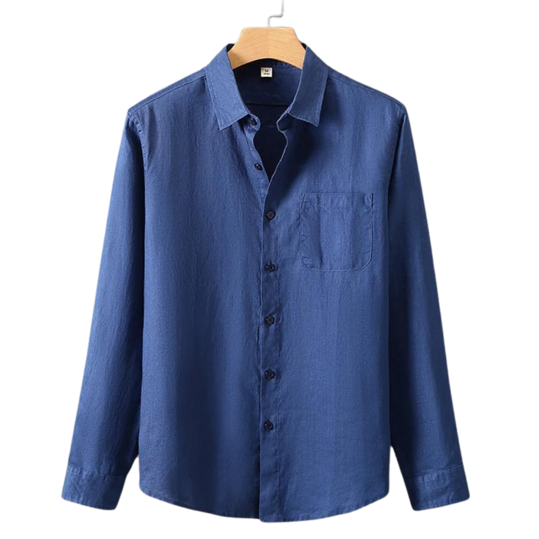 BRECKENRIDGE – CLASSIC LINEN BUTTON-UP