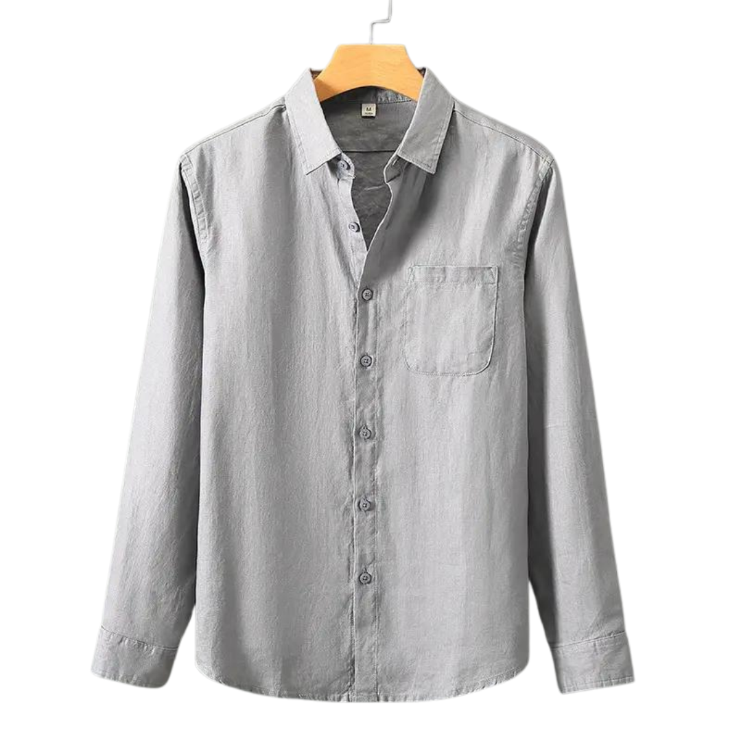 BRECKENRIDGE – CLASSIC LINEN BUTTON-UP